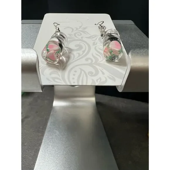 Fruit Cup Earrings - Picture 2 of 2